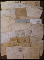 FELDPOST I.WK 1915-18, Partie Von 29 Verschiedenen Feldpostkarten Und Einem Brief, Mit Diversen Briefstempeln, Fast Nur  - Used Stamps