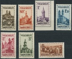 SAARGEBIET 161-67 **, 1932, Burgen Und Kirchen, Prachtsatz, Mi. 750.- - Autres & Non Classés