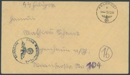 FELDPOST II. WK BELEGE 1944, Maria Theresia - 22. SS Freiwilligen Kavallerie, Feldpostbrief Der FP-Nr. 19168A, Pracht - Occupazione 1938 – 45