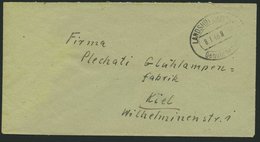 ALL. BES. GEBÜHR BEZAHLT LANDSHUT Gebühr Bezahlt, 8.1.46, Ellipsenstempel, Prachtbrief - Otros & Sin Clasificación