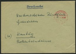 ALL. BES. GEBÜHR BEZAHLT TÜBINGEN1 Gebühr Bezahlt, 22.8.46, Drucksachenbrief, Pracht - Autres & Non Classés