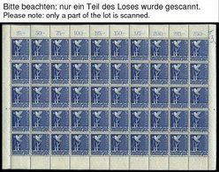 ALLIIERTE BES. 943-62 **, 1947, II. Kontrollausgabe, Partie Bogen- Und Bogenteile, Dabei 90 Komplette Sätze, Prachterhal - Autres & Non Classés