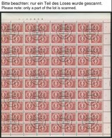DDR A.2483-2650 O, 1980/1, Aufbau In Der DDR, Komplette Garnitur In Bogen, Pracht, Mi. Ca. 1500.- (ohne Druckereidatum E - Used Stamps