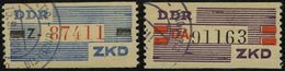 DIENSTMARKEN B III/IV O, 1960, Nicht Ausgegeben: 10 Und 20 Pf., Stempel Ungültig, 2 Prachtwerte, Mi. 120.- - Sonstige & Ohne Zuordnung