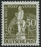 BERLIN 38 **, 1949, 50 Pf. Stephan, Pracht, Mi. 180.- - Sonstige & Ohne Zuordnung