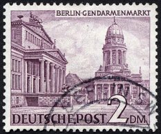 BERLIN 58X O, 1949, 2 DM Bauten, Wz. 1X, Pracht, Mi. 300.- - Otros & Sin Clasificación