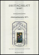 ERSTTAGSBLÄTTER 482-Bl. 6 BrfStk, 1975-77, 3 Komplette Jahrgänge, ETB 1/75 - 15/77, Pracht - Andere & Zonder Classificatie