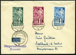 BADEN 50-52 BRIEF, 1949, Schurz Auf FDC, Pracht, Mi. 200.- - Altri & Non Classificati