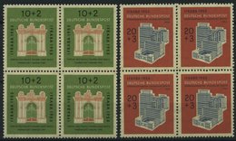 BUNDESREPUBLIK 171/2 VB **, 1953, IFRABA In Viererblocks, Pracht, Mi. 200.- - Gebraucht