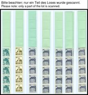 ROLLENMARKEN 913-1143R **, Umfangreiches Dublettenlot Burgen Und Schlösser Mit Schwerpunkt RE 5 + 4 Lf, U.a. Dabei 8x 19 - Roulettes