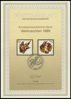 ERSTTAGSBLÄTTER 1397-1443 BrfStk, 1989, Kompletter Jahrgang, ETB 1 - 33/89, Pracht - Otros & Sin Clasificación