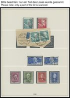 SAMMLUNGEN **,o , Sammlung Berlin Von 1949-69 Im Lindner Falzlosalbum Mit Einigen Guten Ausgaben, Vieles Auch Doppelt, P - Used Stamps