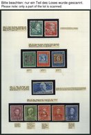 SAMMLUNGEN **,o, *, Bis Auf Heuss Liegendes Wz. Komplette Sammlung Bundesrepublik Von 1949-68 Im KA-BE-Album, Mit Mi.Nr. - Gebruikt