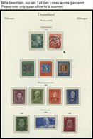 SAMMLUNGEN *,**,o , 2 Neuwertige KA-BE Falzlosalben Bis 2000 Mit Vielen Marken In Unterschiedlicher Erhaltung - Used Stamps