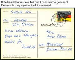 GANZSACHEN PSo 3-PSo 44 BRIEF, 1971-96, Komplett Ungebraucht Und Gestempelt (meist Gefälligkeitsstempel), Dazu Einige Do - Sammlungen