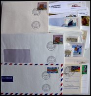 GANZSACHEN Partie Von über 140 Verschiedenen Ganzsachen-Postkarten Mit Sondermarken Von 1974-2008 Und Umschlägen Mit Son - Colecciones