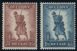 BELGIEN 342/3 **, 1932, Infanterie, Pracht, Mi. 400.- - Belgium