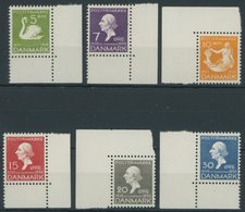 DÄNEMARK 222-27 **, 1935, Andersen, Je Aus Der Bogenecke Postfrischer, Prachtsatz - Gebruikt