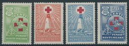 ESTLAND 90-93 **, 1931, Rotes Kreuz, Postfrischer Prachtsatz, Mi. 100.- - Estland