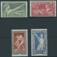 FRANKREICH 169-72 **, 1924, Olympische Spiele, Postfrischer Prachtsatz, Mi. 75.- - Other & Unclassified