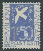 FRANKREICH 291 **, 1934, 1.50 Fr. Friedenstaube, Postfrisch, Pracht, Mi. 100.- - Otros & Sin Clasificación