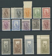 GRIECHENLAND 125-28 **, 1901, Hermes, Postfrischer Prachtsatz, R! - Autres & Non Classés