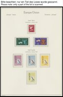 SAMMLUNGEN, LOTS **,o , 1961/2, Sammlung Verschiedener Lokalmarken: Insel Herm, Lundy, Alderney, Sark, Jethow Und Sanda, - Collezioni