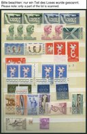 SAMMLUNGEN, LOTS **, 1956-76, Partie Verschiedener Kompletter Ausgaben, Je 2-3x, Pracht, Mi. 260.- - Collections