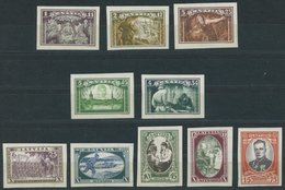 LETTLAND 193-202B **, 1932, Aizsargi II Und III, Ungezähnt, 2 Postfrische Prachtsätze, Mi. 60.- - Lettland