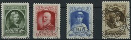 LIECHTENSTEIN 90-93 O, 1929, Regierungsantritt, Prachtsatz, Mi. 200.- - Autres & Non Classés