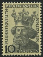 LIECHTENSTEIN 247 **, 1946, 10 Fr. Heiliger Luzius, Pracht, Mi. 65.- - Andere & Zonder Classificatie