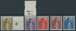 LUXEMBURG 245-49 **, 1933, Kinderhilfe, Prachtsatz, Mi. 100.- - Autres & Non Classés