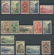 MONACO 205-19 **, 1940, Rotes Kreuz, Postfrischer Prachtsatz, Mi. 250.- - Sonstige & Ohne Zuordnung