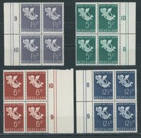 NIEDERLANDE 297-300 VB **, 1936, Voor Het Kind In Randviererblocks, Postfrischer Prachtsatz, Mi. 240.- - Altri & Non Classificati