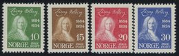 NORWEGEN 168-71 **, 1934, Holberg, Postfrischer Prachtsatz, Mi. 60.- - Sonstige & Ohne Zuordnung