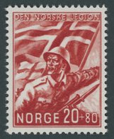 NORWEGEN 236 **, 1941, 20 Ø Norske Legion, Postfrisch, Pracht, Mi. 80.- - Andere & Zonder Classificatie