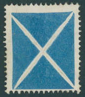 ÖSTERREICH BIS 1867 15II *, Kleines Andreaskreuz In Blau Auf Weißem Grund, Falzreste, Pracht - Oblitérés