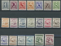 ÖSTERREICH 1918-1938 447-67 *, 1925, Schillingwährung, Ohne 4 G., Falzreste, 20 Prachtwerte - Altri & Non Classificati