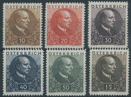 ÖSTERREICH 512-17 **, 1930, Lungenheilstätten, Prachtsatz, Mi. 180.- - Andere & Zonder Classificatie