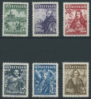 ÖSTERREICH 1918-1938 557-62 **, 1933, Katholikentag, Postfrischer Prachtsatz, Mi. 440.- - Andere & Zonder Classificatie