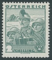 ÖSTERREICH 1918-1938 584 **, 1934, 2 S. Tiroler Kaiserschützen, Postfrisch, Pracht, Mi. 150.- - Autres & Non Classés