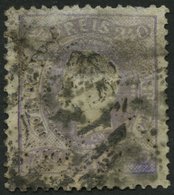 PORTUGAL 33 O, 1870, 240 R. Lila, Fein (fleckig Verfärbt), Mi. (600.-) - Gebruikt