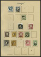 SAMMLUNGEN, LOTS O, *, 1853-1943, Alte Sammlung Portugal Mit Einigen Mittleren Ausgaben, U.a. Mi.Nr. 427 * Etc., Erhaltu - Collections