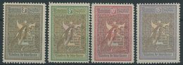 RUMÄNIEN 173-76 **, 1906, Wohlfahrt, Postfrischer Prachtsatz - Autres & Non Classés