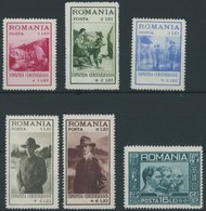 RUMÄNIEN 413-18 **, 1931, Pfadfinder-Ausstellung Und Könige, 6 Postfrische Prachtwerte, Mi. 80.- - Otros & Sin Clasificación