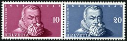 SCHWEIZ BUNDESPOST 512/3 **, 1948, Einzelmarken IMABA, Prachtpaar, Mi. 70.- - 1843-1852 Federale & Kantonnale Postzegels