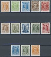 SOWJETUNION 339-53 **, 1927, Kräfte Der Revolution, Ohne Mi.Nr. 344 Und 346, 13 Postfrische Prachtwerte, Mi. 240.- - Usados