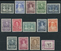 SPANIEN 298-311 **, 1926, Rotes Kreuz, Prachtsatz, Mi. 250.- - Autres & Non Classés