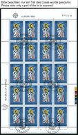 ZYPERN KB O, 1980-90, Europa, Alle 11 Kleinbogensätze Komplett Mit Ersttagsstempeln, Pracht, Mi. 280.- - Altri & Non Classificati