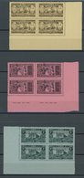 ALAWITEN-GEBIET P 6-10 VB **, Portomarken: 1925, Freimarken In Eckrandviererblocks, Postfrischer Prachtsatz - Andere & Zonder Classificatie